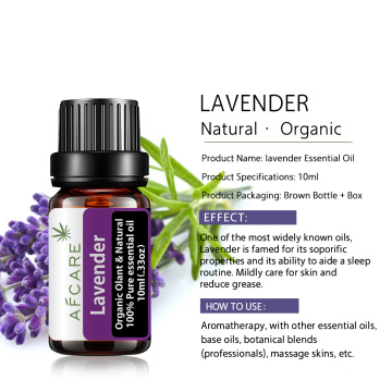 Nourishing Skin Private Label Lavender Essential Oil Pure Organic Plant Natural High Quality Anti-Aging Anti Wrinkle